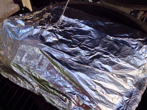 This step only requires 527 square feet of foil.