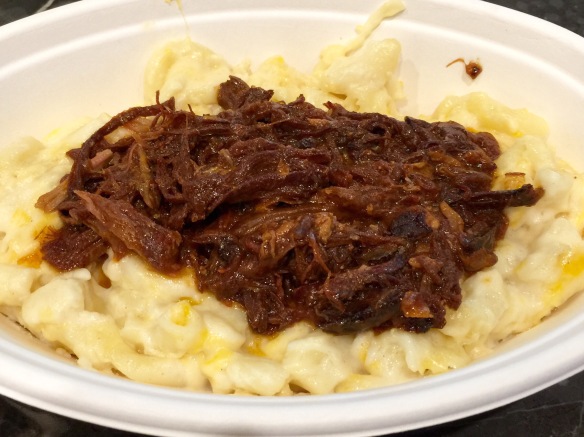 Mac & cheese & brisket. What more could you ask for?